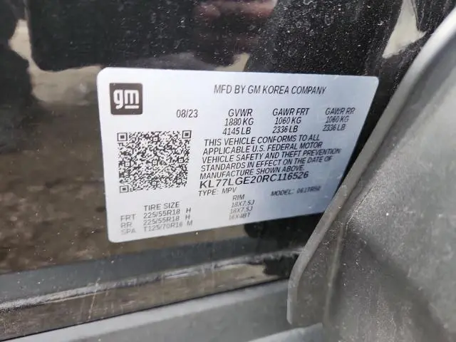 2024 CHEVROLET TRAX 1RS  