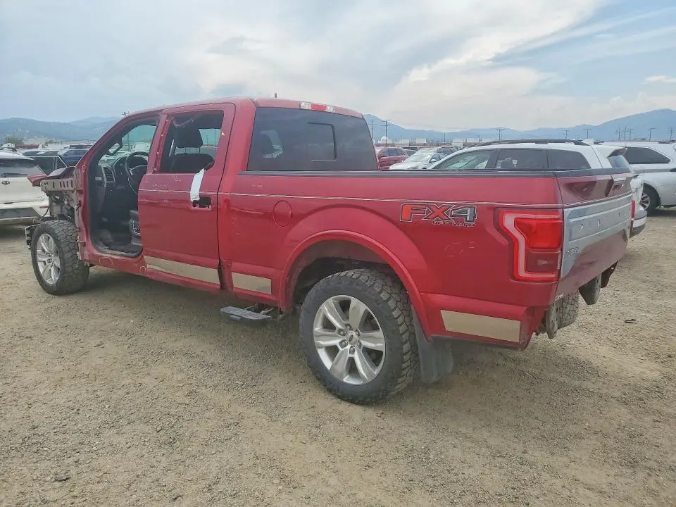 2017 FORD F150 SUPERCREW  