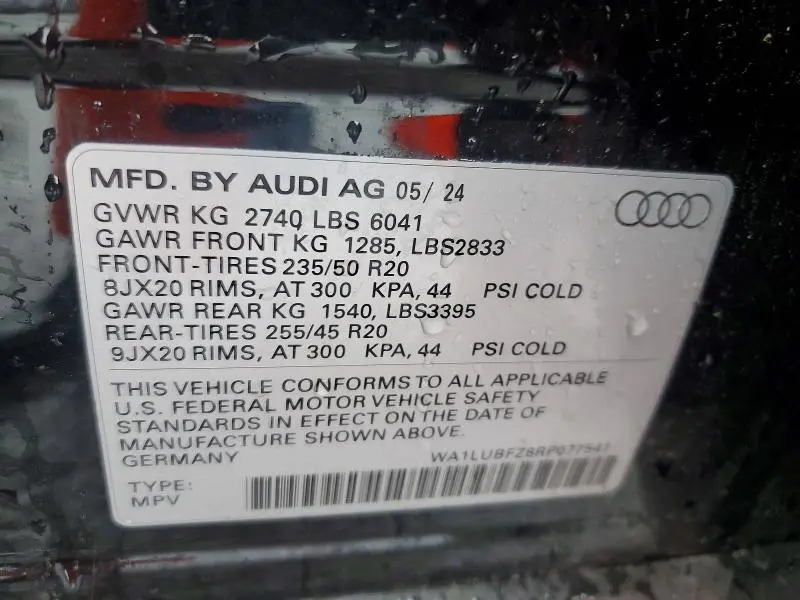 2024 AUDI Q4 E-TRON PREMIUM PLUS  
