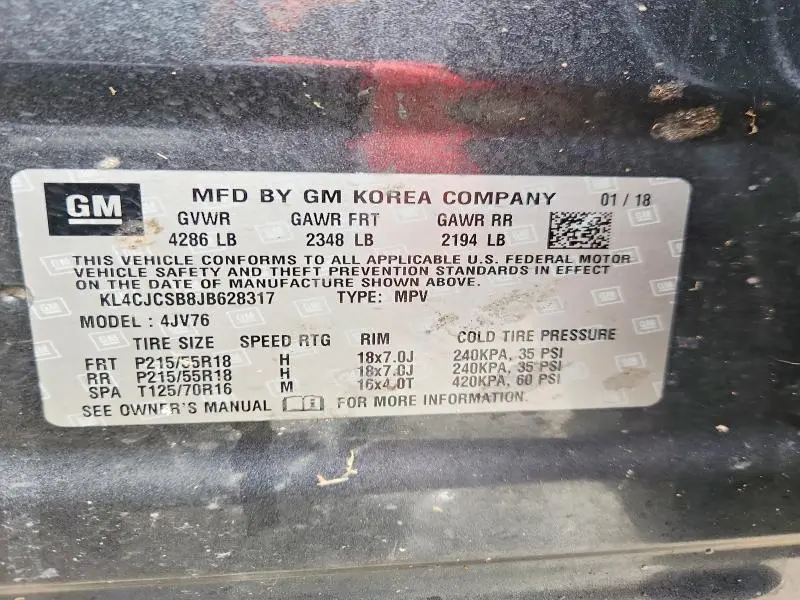 2018 BUICK ENCORE ESSENCE  