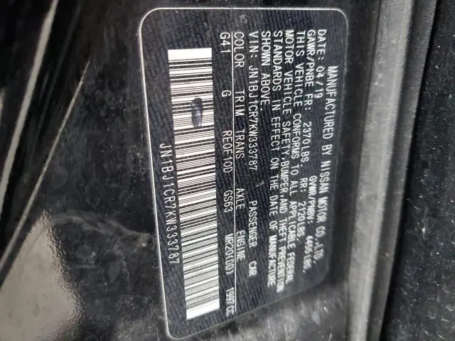 2019 NISSAN ROGUE SPORT S  
