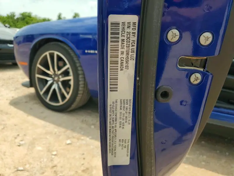 2021 DODGE CHALLENGER R/T  