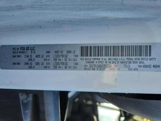 2019 RAM PROMASTER 2500 2500 HIGH  