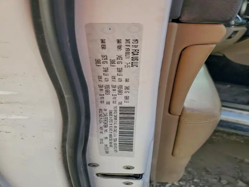 2015 JEEP GRAND CHEROKEE LIMITED  