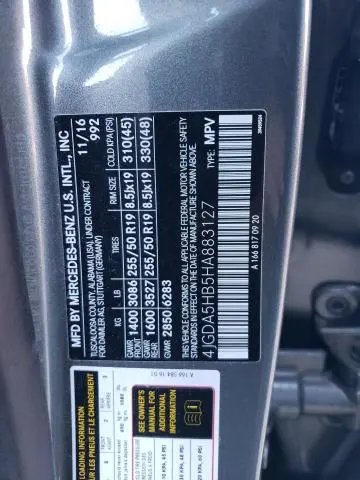 2017 MERCEDES-BENZ GLE 350 4MATIC  