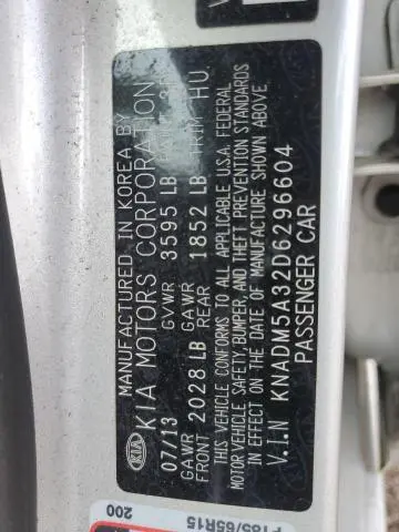 2013 KIA RIO LX
