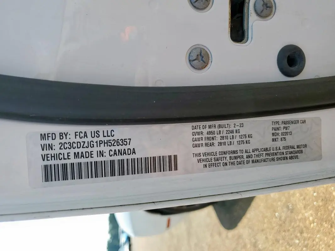 2023 DODGE CHALLENGER GT  