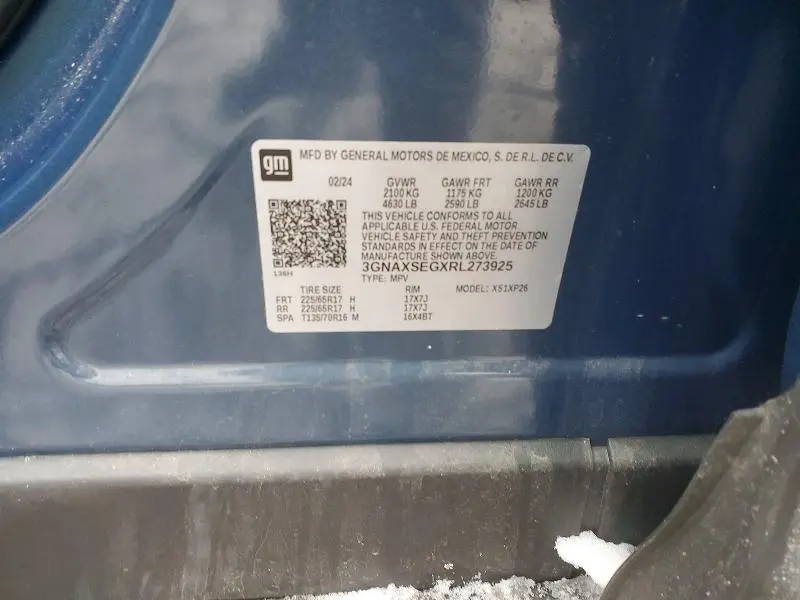 2024 CHEVROLET EQUINOX LS  