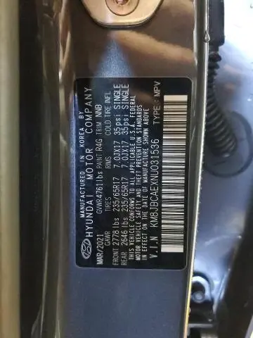 2022 HYUNDAI TUCSON SEL  