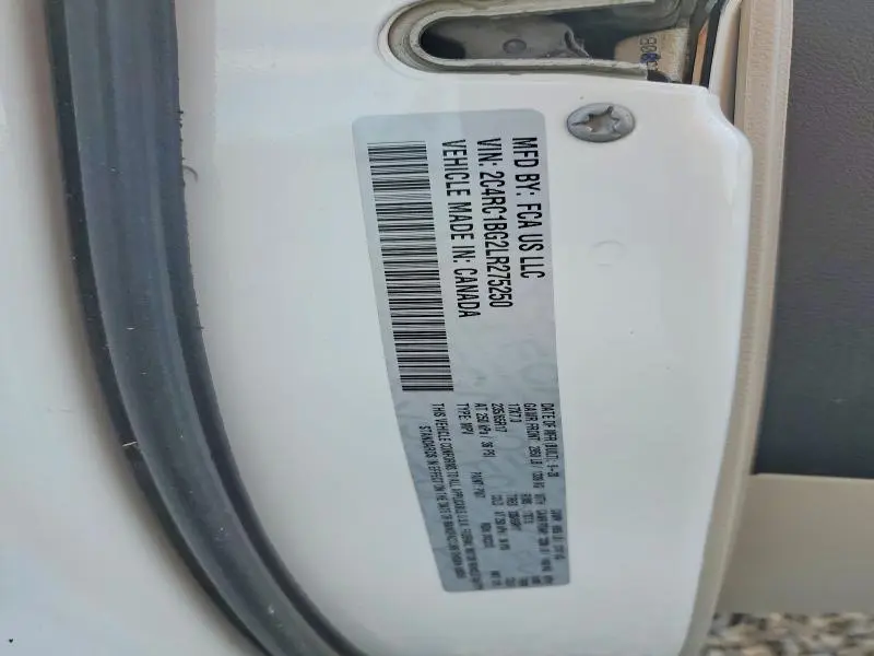 2020 CHRYSLER PACIFICA TOURING L  