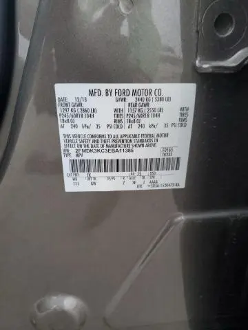 2014 FORD EDGE LIMITED  