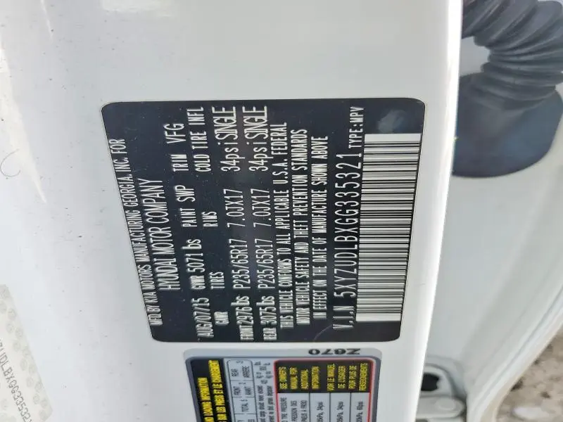 2016 HYUNDAI SANTA FE SPORT   