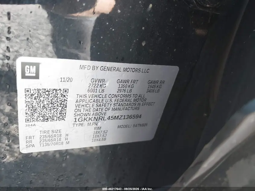 2021 GMC ACADIA AWD SLE