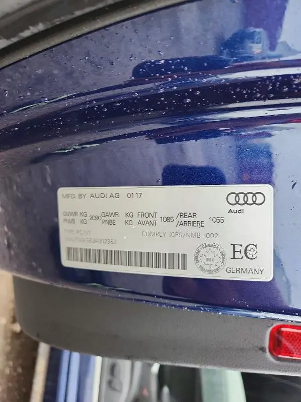 2018 AUDI A5 PREMIUM PLUS S-LINE  