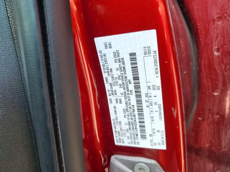 2019 FORD ESCAPE SEL  