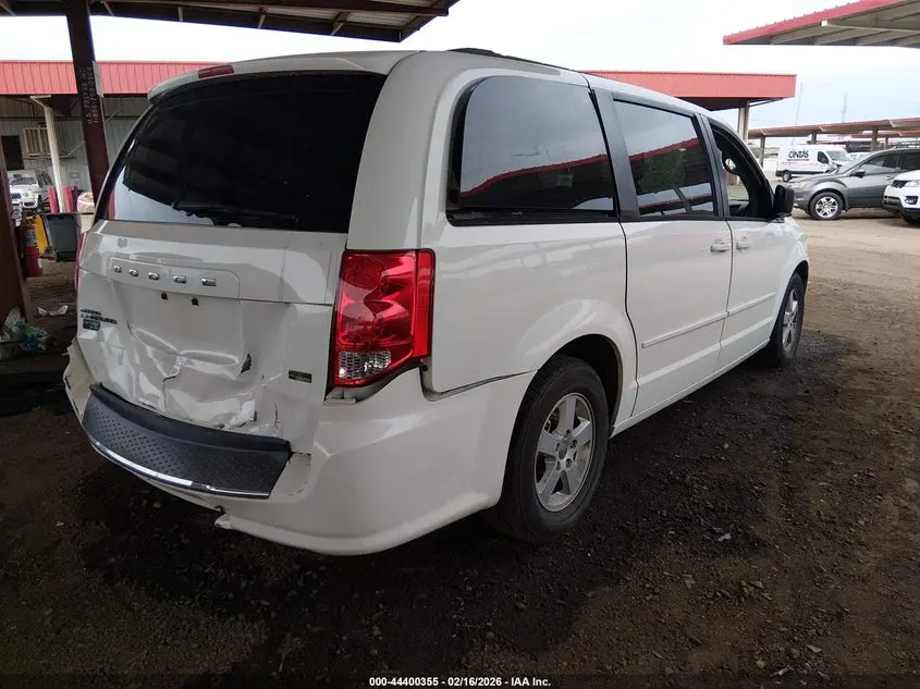 2012 DODGE GRAND CARAVAN SXT