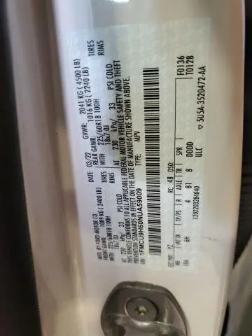 2022 FORD ESCAPE SEL  