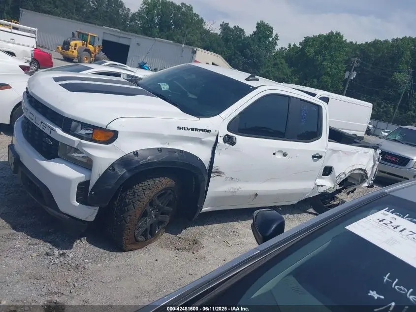 2021 CHEVROLET SILVERADO 1500 2WD DOUBLE CAB STANDARD BED CUSTOM