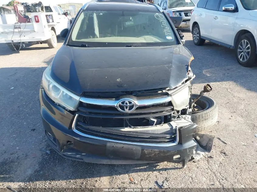 2016 TOYOTA HIGHLANDER XLE V6