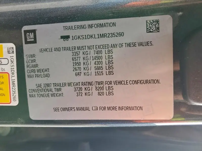 2021 GMC YUKON DENALI  