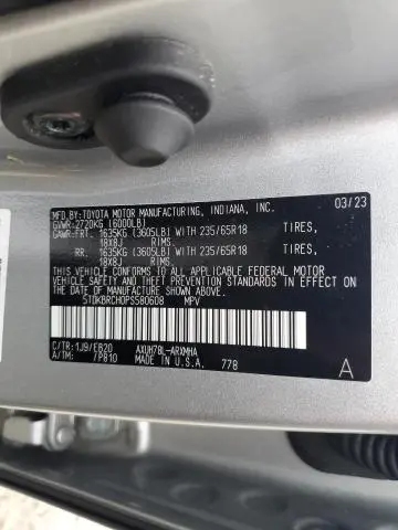 2023 TOYOTA HIGHLANDER HYBRID XLE  