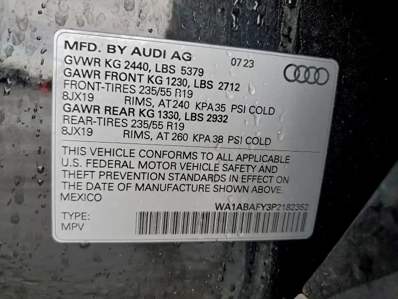 2023 AUDI Q5 PREMIUM 40  