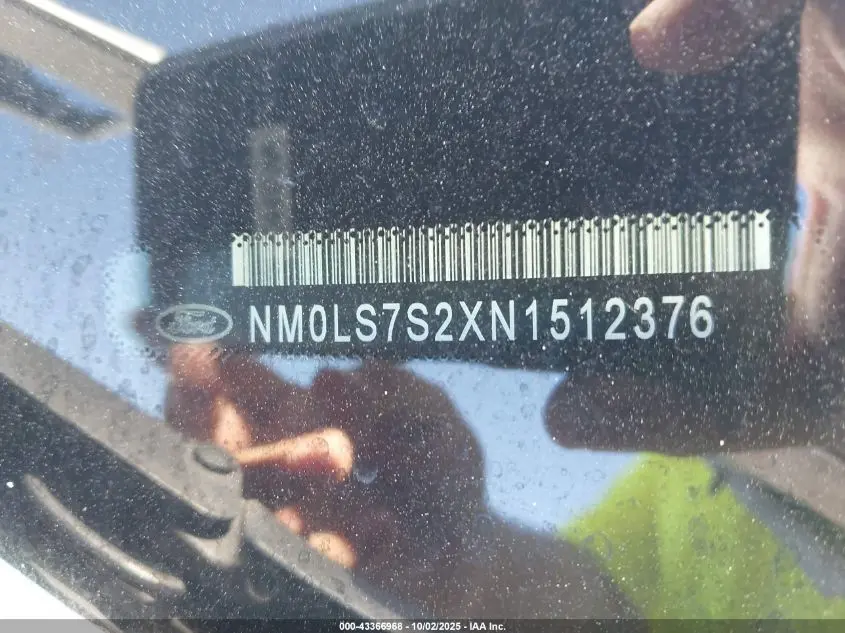 2022 FORD TRANSIT CONNECT XL