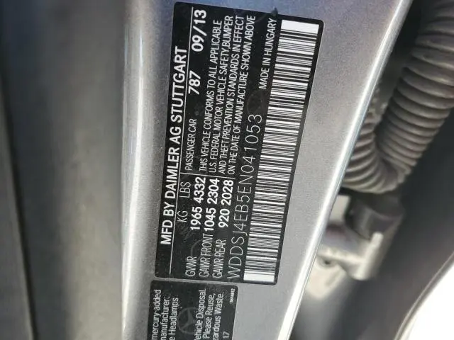 2014 MERCEDES-BENZ CLA 250  