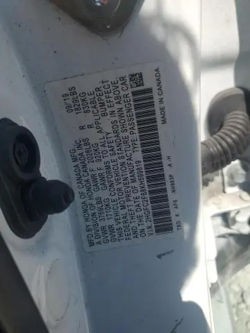 2019 HONDA CIVIC LX  