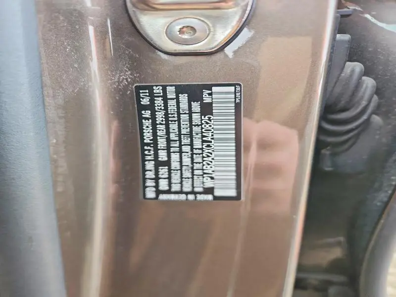 2012 PORSCHE CAYENNE S  