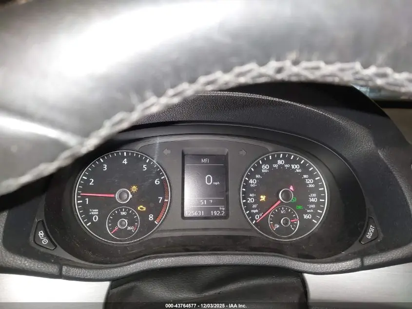 2015 VOLKSWAGEN PASSAT 1.8T SE