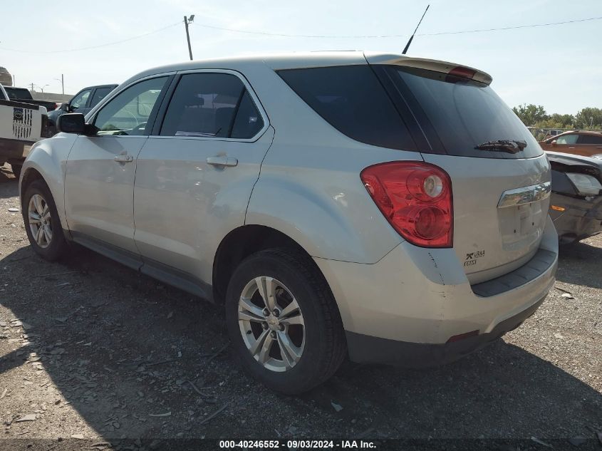 2012 CHEVROLET EQUINOX LS