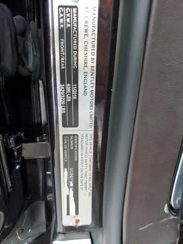 2017 BENTLEY CONTINENTAL GT V8  