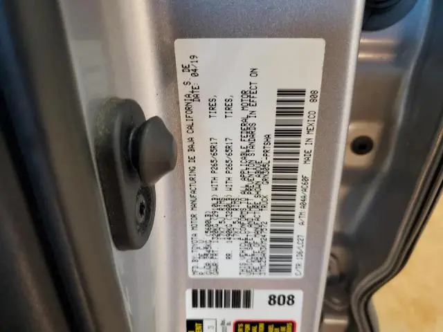 2019 TOYOTA TACOMA DOUBLE CAB  