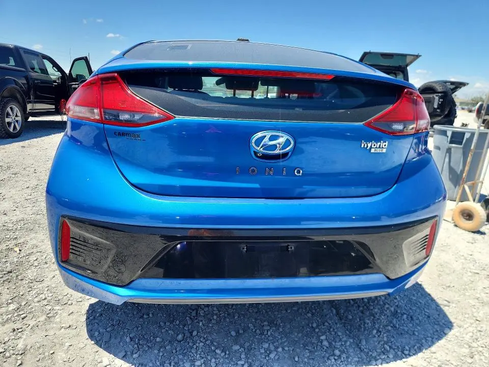 2017 HYUNDAI IONIQ BLUE  