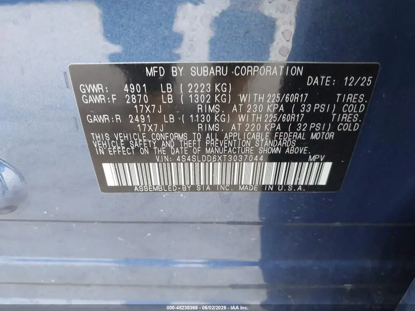2026 SUBARU FORESTER PREMIUM