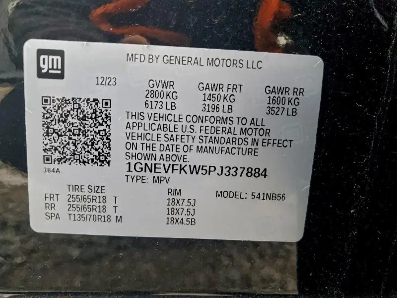 2023 CHEVROLET TRAVERSE LS  