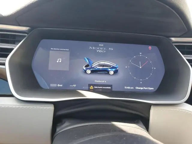 2015 TESLA MODEL S 70D  