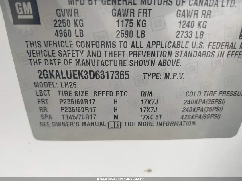 2013 GMC TERRAIN SLT-1