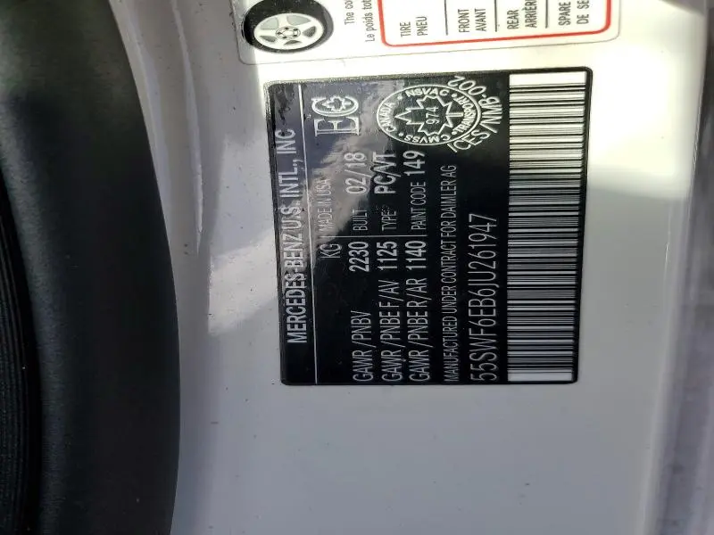 2018 MERCEDES-BENZ C 43 4MATIC AMG  