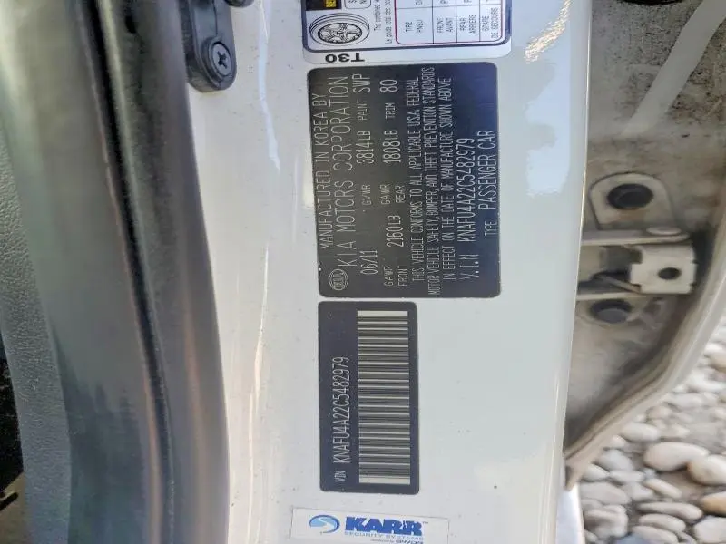 2012 KIA FORTE EX  