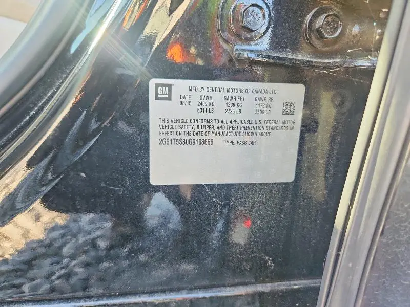 2016 CADILLAC XTS PLATINUM  