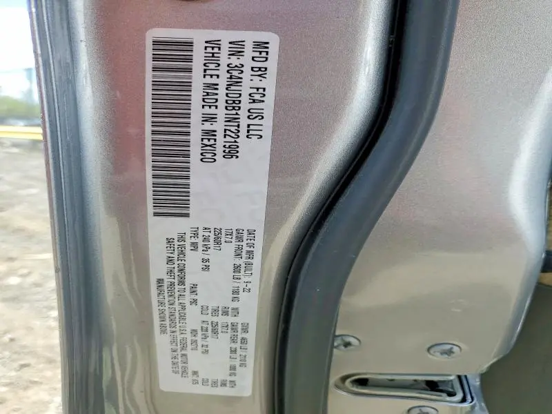 2022 JEEP COMPASS LATITUDE  