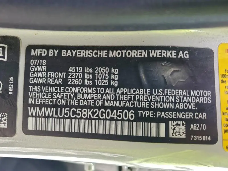 2019 MINI COOPER S CLUBMAN ALL4  