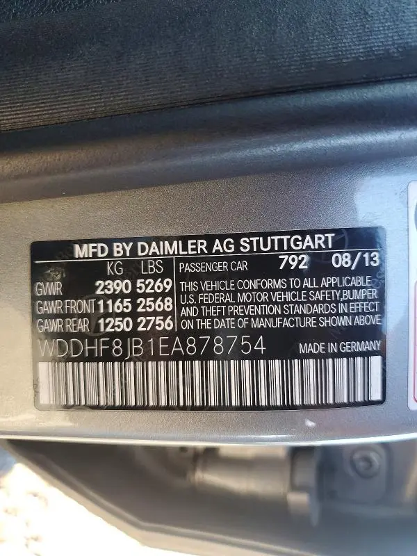 2014 MERCEDES-BENZ E 350 4MATIC  