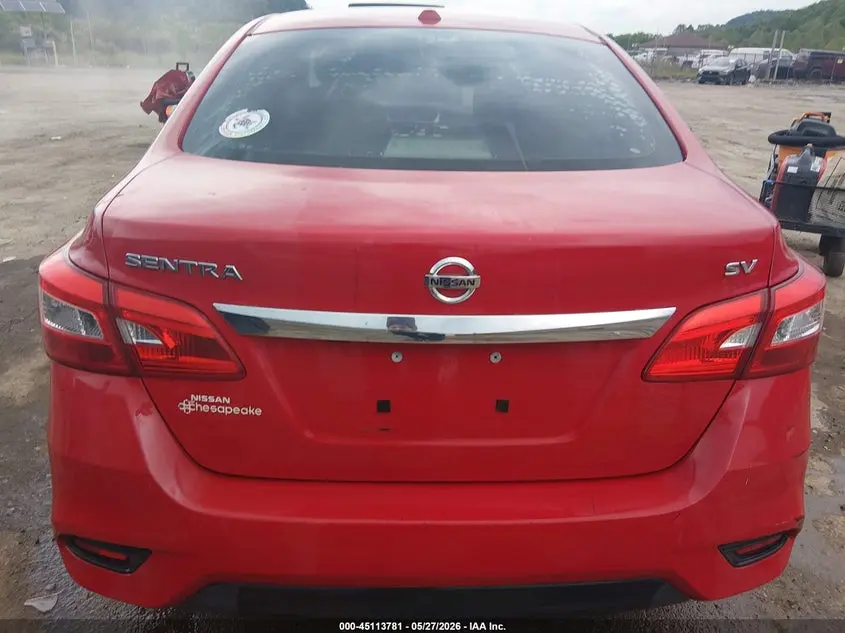 2017 NISSAN SENTRA SV