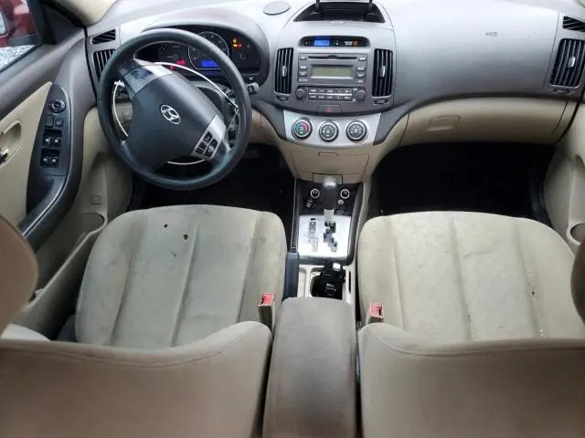 2010 HYUNDAI ELANTRA BLUE  