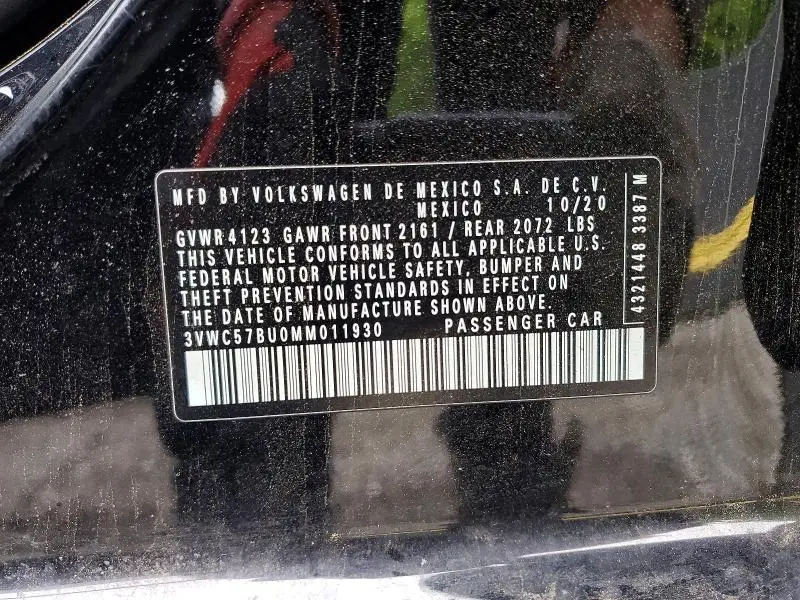 2021 VOLKSWAGEN JETTA S  