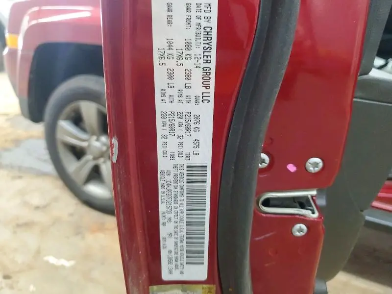 2015 JEEP PATRIOT LATITUDE  