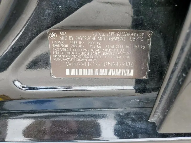 2011 BMW 328 I  
